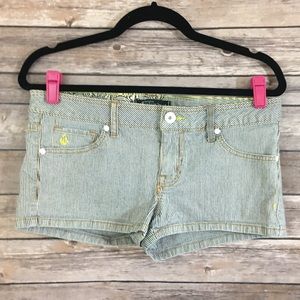EUC Volcom Brand Jean short shorts.